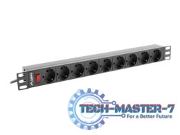 Listwa zasilająca LANBERG PDU-09F-0300-BK