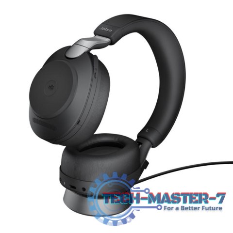 Słuchawki bezprzewodowe JABRA Evolve2 85 Stand Link380a MS Stereo MS Stereo (Czarny)