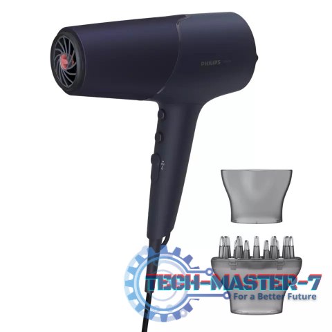 Suszarka do włosów PHILIPS BHD510/00 (2300W /Niebieski metaliczny )
