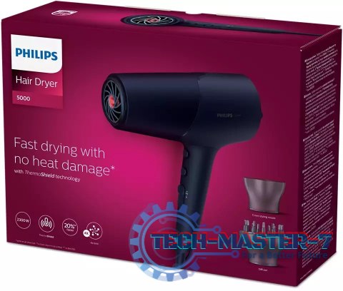 Suszarka do włosów PHILIPS BHD510/00 (2300W /Niebieski metaliczny ) Suszarka do włosów PHILIPS BHD510/00 (2300W /Niebieski metaliczny )