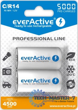 Baterie EVERACTIVE NiMH C 5000mAh Blister EVHRL14-5000