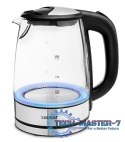 Czajnik ZELMER ZCK8024 (1.7L /2200W /Inox-czarny )