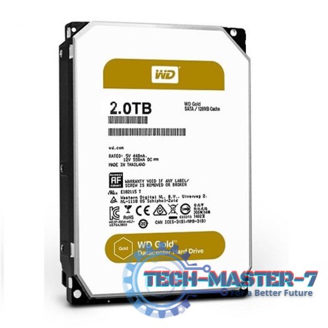 Dysk twardy WD Gold 2 TB 3.5" WD2005FBYZ