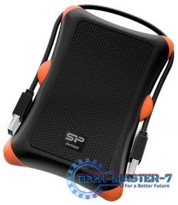 Dysk twardy zewnętrzny SILICON POWER Armor A30 1 TB Czarny SP010TBPHDA30S3K