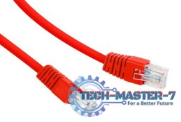 GEMBIRD Kat.6 UTP 5 m Czerwony 5 Patchcord