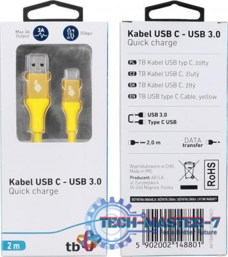 Kabel USB TB USB-C 2 Kabel USB TB USB-C 2