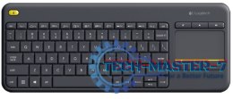 Klawiatura Bezprzewodowa LOGITECH K400 Plus Czarny
