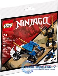 LEGO 30592 Ninjago - Miniaturowy piorunowy pojazd