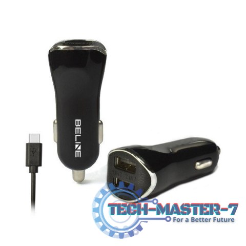 Ładowarka BELINE 2x USB 2.0 Czarny Beli0005