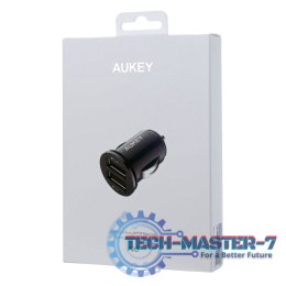 Ładowarka samochodowa AUKEY 2x USB 2.0 Czarny CC-S1