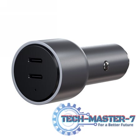 Ładowarka samochodowa SATECHI 2x USB typ C Czarny ST-U2C40CCM Ładowarka samochodowa SATECHI 2x USB typ C Czarny ST-U2C40CCM