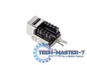 Moduł keystone gniazdo RJ45 - LSA FTP kat.5e 90 stopni do puszki montażowej