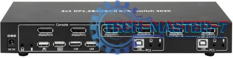 PRZEŁĄCZNIK KVM 2/1 DP USB