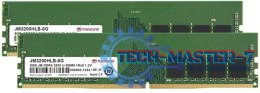 Pamięć TRANSCEND (DIMM/DDR4/16 GB/3200MHz/1.2V/22 CLCL/DUAL)