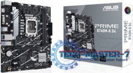 Płyta główna ASUS PRIME B760M-K D4 LGA1700 mATX