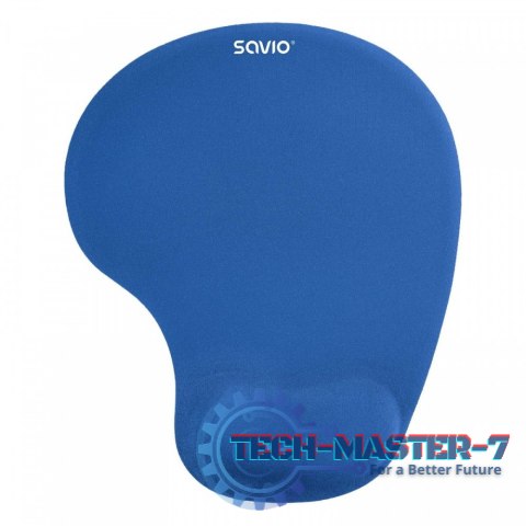 Podkładka pod mysz żelowa SAVIO MP-01BL, 230x190x18 mm