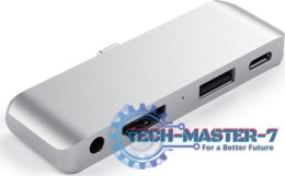 SATECHI ST-TCMPHS (Srebrny /USB-C )
