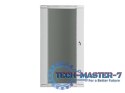 Szafa instalacyjna wisząca 19'' 27U 600X450mm szara (drzwi szklane)
