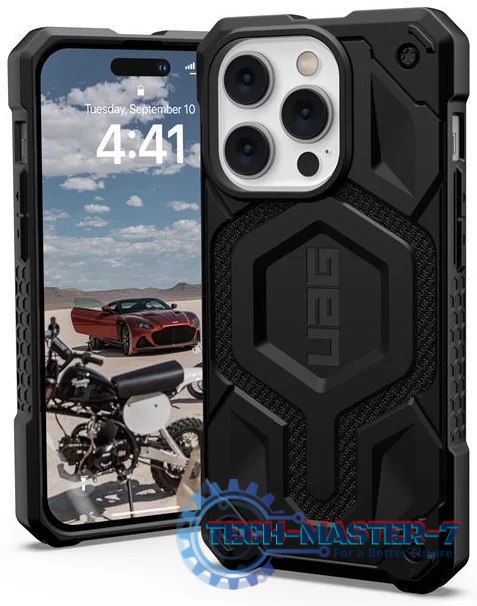 UAG Monarch - obudowa ochronna do iPhone 14 Pro kompatybilna z MagSafe (kevlar-black) UAG Monarch - obudowa ochronna do iPhone 14 Pro kompatybilna z MagSafe (kevlar-black)