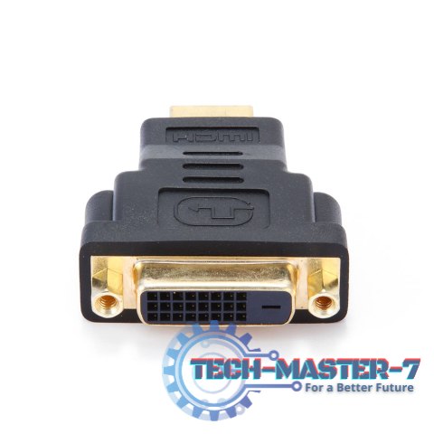 Adapter GEMBIRD HDMI (M) - DVI-D (F) HDMI (wtyk) - DVI (gniazdo) A-HDMI-DVI-3 Adapter GEMBIRD HDMI (M) - DVI-D (F) HDMI (wtyk) - DVI (gniazdo) A-HDMI-DVI-3