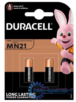 Baterie DURACELL Alkaliczna MN21 2 szt. MN21 blister 2szt