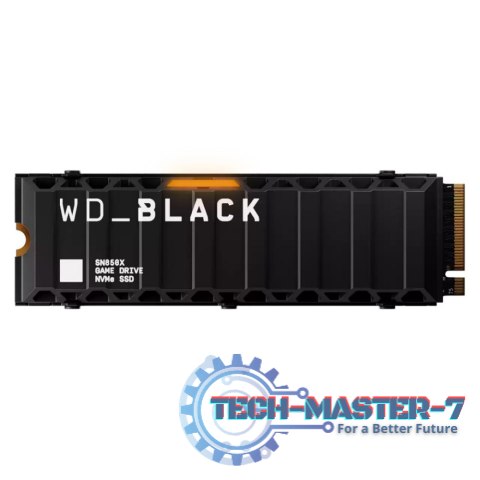 Dysk SSD WD Black SN850X 8 TB Black (M.2 2280″ /8 TB /PCI Express 4.0 /7200MB/s /6600MB/s)