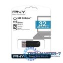 Pendrive (Pamięć USB) PNY (32 GB /USB 2.0 /Czarny )