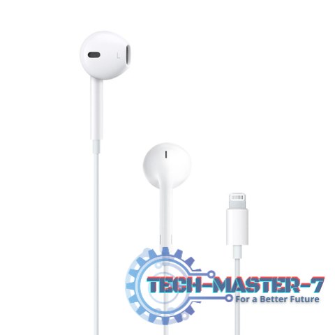 Słuchawki douszne Douszne APPLE MWTY3ZM/A (Lightning wtyk/Biały)