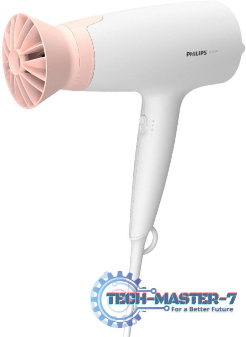 Suszarka do włosów PHILIPS BHD302/00 (1600W /Biało-różowy )