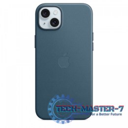 Etui z tkaniny FineWoven z MagSafe do iPhonea 15 Plus - głębia oceanu