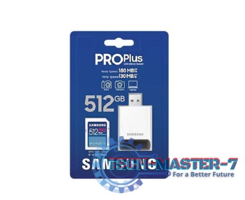 Karta pamięci SAMSUNG 512 GB Czytnik USB Karta pamięci SAMSUNG 512 GB Czytnik USB