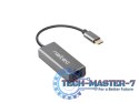 Karta sieciowa przewodowa NATEC Karta sieciowa Cricket USB-C 3.1 - RJ-45 1Gb na kablu NNC-1925