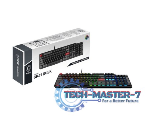 Klawiatura Przewodowa MSI Vigor GK41 Dusk LR Klawiatura Przewodowa MSI Vigor GK41 Dusk LR