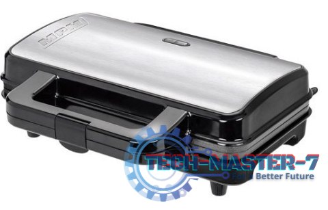 Opiekacz MPM MGO-20M (1000W /Inox-czarny )