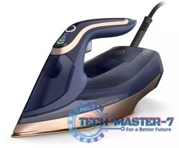 Żelazko parowe PHILIPS DST8050/20 (3000W /Niebiesko-złoty)