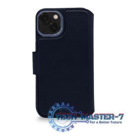 Decoded Detachable Wallet - skórzana obudowa ochronna do iPhone 14 Plus kompatybilna z MagSafe (navy)