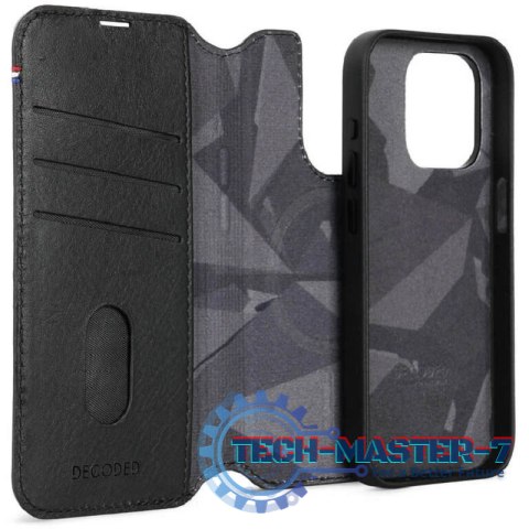 Decoded Detachable Wallet - skórzana obudowa ochronna do iPhone 15 Pro kompatybilna z MagSafe (black) Decoded Detachable Wallet - skórzana obudowa ochronna do iPhone 15 Pro kompatybilna z MagSafe (black)