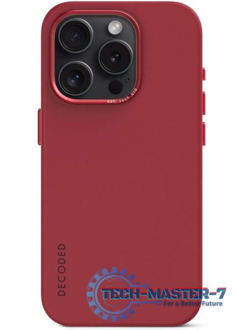 Decoded - silikonowa obudowa ochronna do iPhone 15 Pro kompatybilna z MagSafe (astro dust)