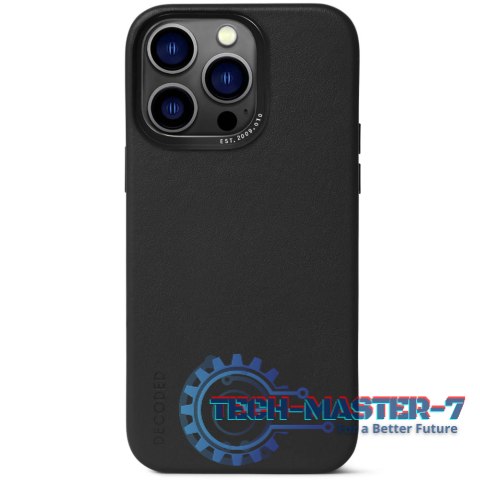 Decoded - skórzana obudowa ochronna do iPhone 14 Pro kompatybilna z MagSafe (black)
