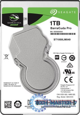 Dysk twardy SEAGATE BarraCuda Pro 1 TB 2.5