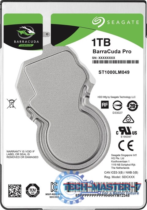 Dysk twardy SEAGATE BarraCuda Pro 1 TB 2.5" ST1000LM049