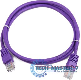 GEMBIRD Patchcord Cat.5E 2m. Fioletowy 2 Patchcord