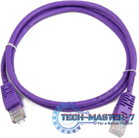 GEMBIRD Patchcord Cat.5E 2m. Fioletowy 2 Patchcord