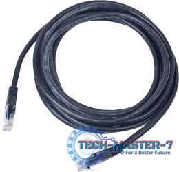 GEMBIRD Patchcord Cat.5e 3m RJ45 Osłonka zalewana Czarny 3 Patchcord