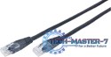 GEMBIRD Patchcord Cat.5e 3m RJ45 Osłonka zalewana Czarny 3 Patchcord