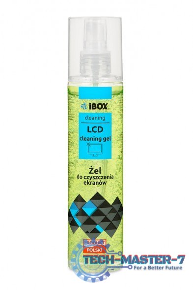 I-BOX ŻEL + MIKROFIBRA DO EKRANÓW LCD 250ml