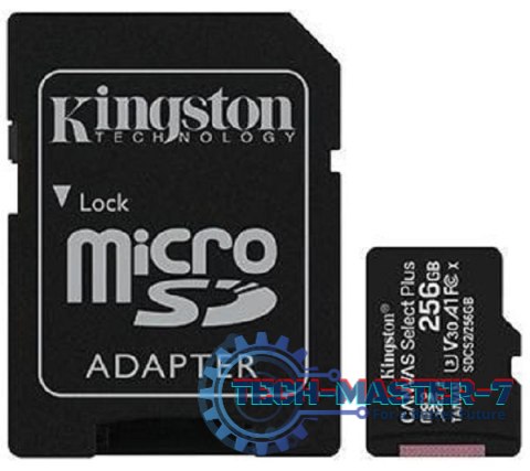 Karta pamięci KINGSTON 256 GB Adapter