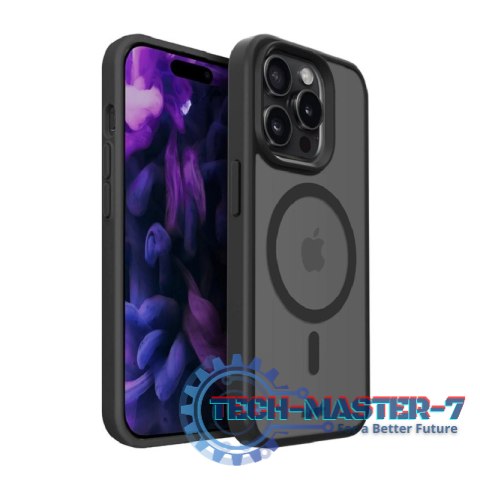 LAUT Huex Protect - obudowa ochronna do iPhone 15 Pro kompatybilna z MagSafe (black)
