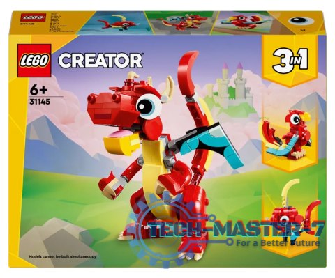 LEGO 31145 CREATOR 3w1 - Czerwony smok