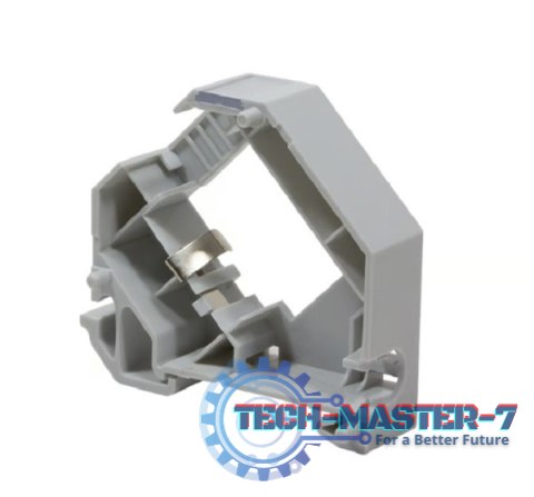 LOGILINK MP0053 DIN-rail adapter for RJ45 keystone jack 1-port